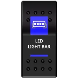 Single Row Light Bar - Rocker Switch