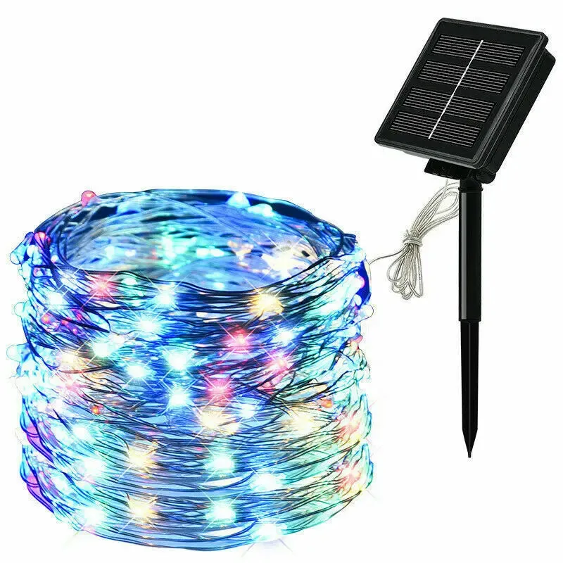 10M Copper Solar fairy Light -Warm white