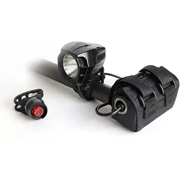 1600 Lumens Helios Rechargeable Bicycle Light Set