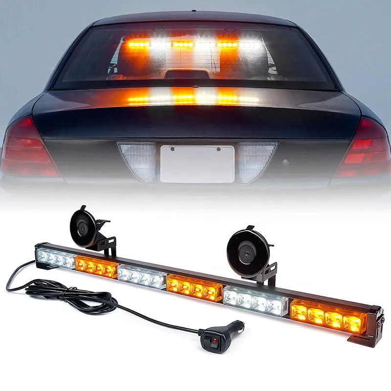 26" LED Traffic Advisor Strobe Light Bar