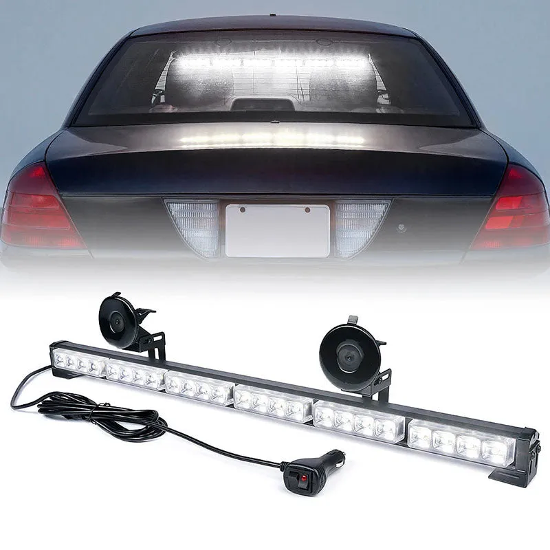 26" LED Traffic Advisor Strobe Light Bar