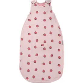 4 Season Ultimate Baby Sleep Bag, Merino Wool & Organic Cotton, 2 Months - 2 Years, Strawberry