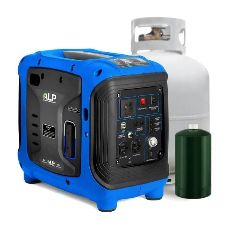 ALP 1000W Propane Portable Generator with Conversion Hose ALPG-BB-HCombo