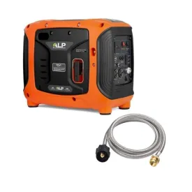 ALP 1000W Propane Portable Generator with Conversion Hose ALPG-OB-HCombo