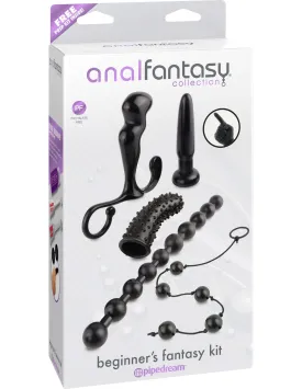 Anal Fantasy Beginner's Fantasy Kit - Explore Anal Stimulation Safely