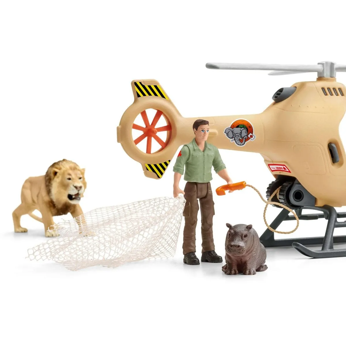 Animal rescue helicopter