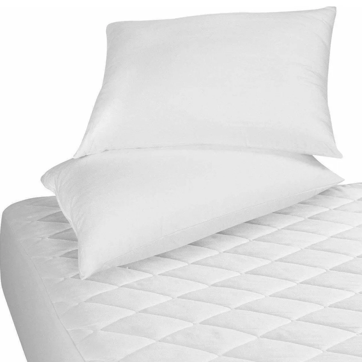 Beauty Sleep Ultra Soft Quilted Mattress Pad Hypoallergenic