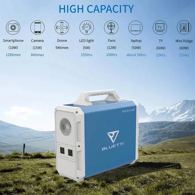 BLUETTI EB150 Portable Power Station | 1000W, 1500WH