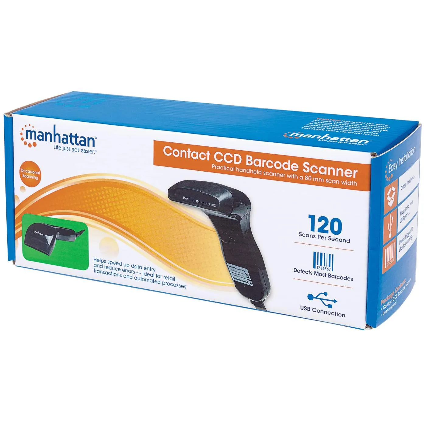 Contact CCD Barcode Scanner