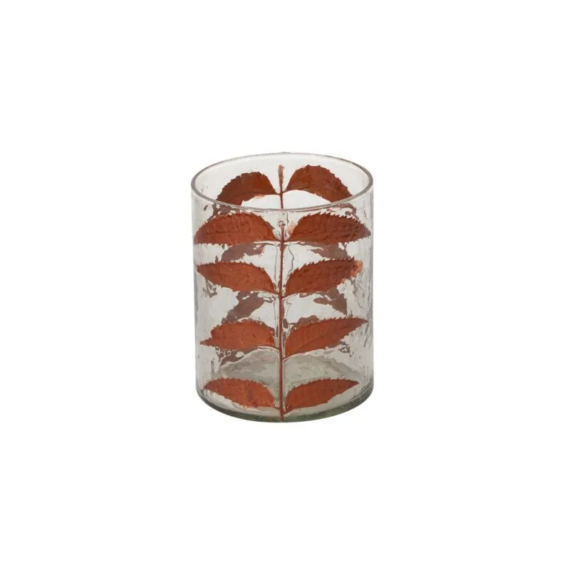 Copper Leaves Votives