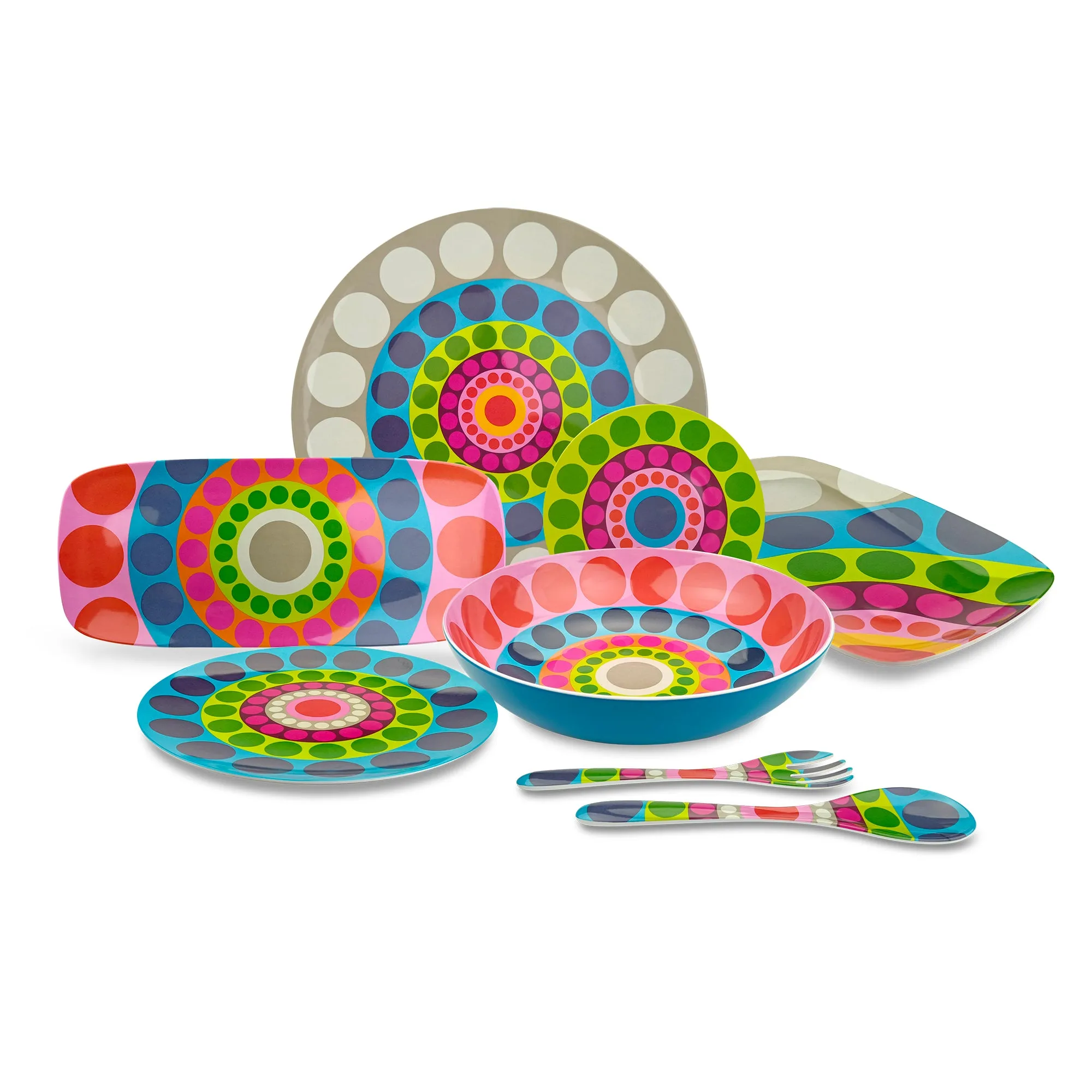 Dial Salad Server Set