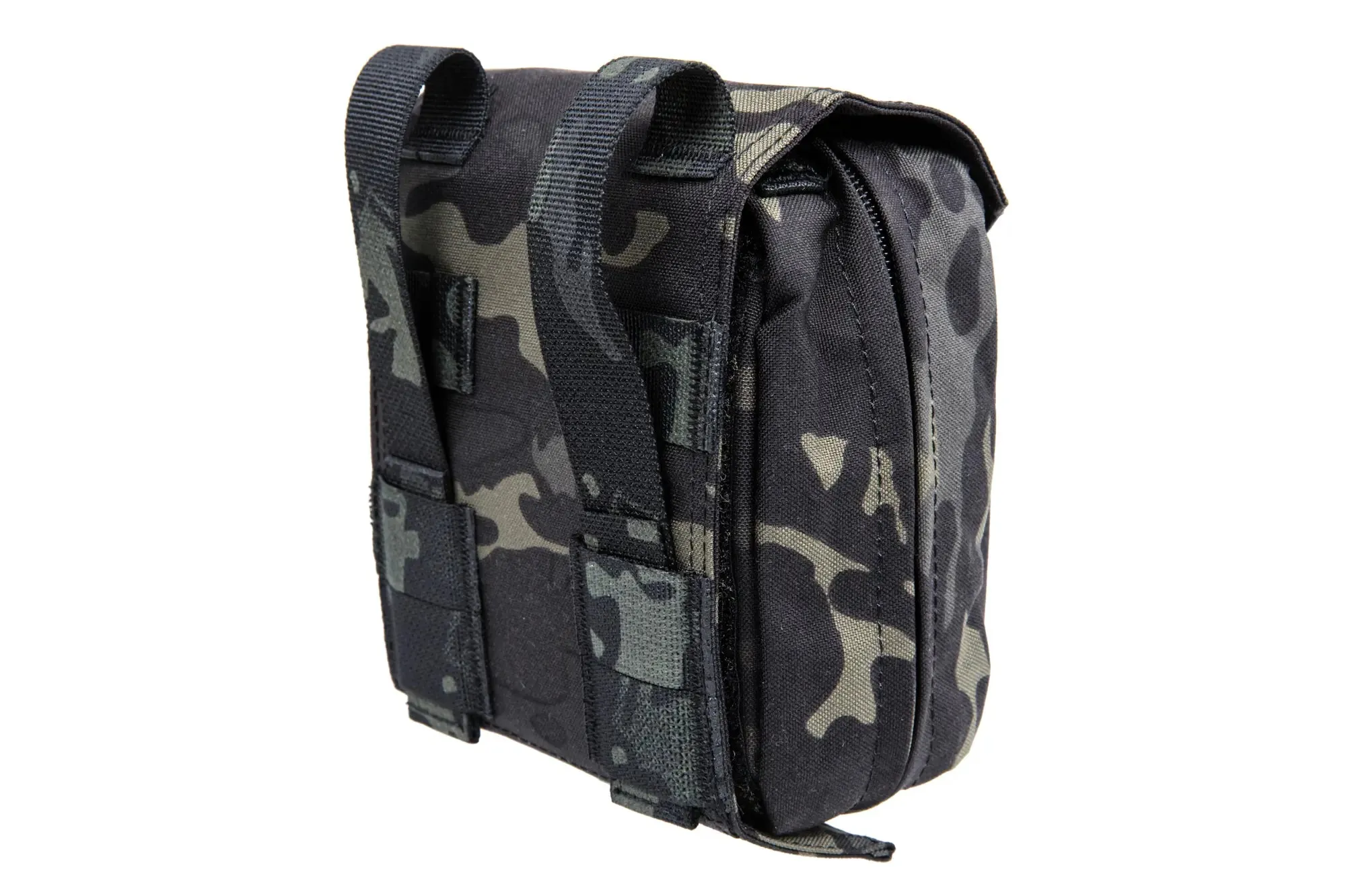 First aid kit with Molle panel Wosport Multicam Black