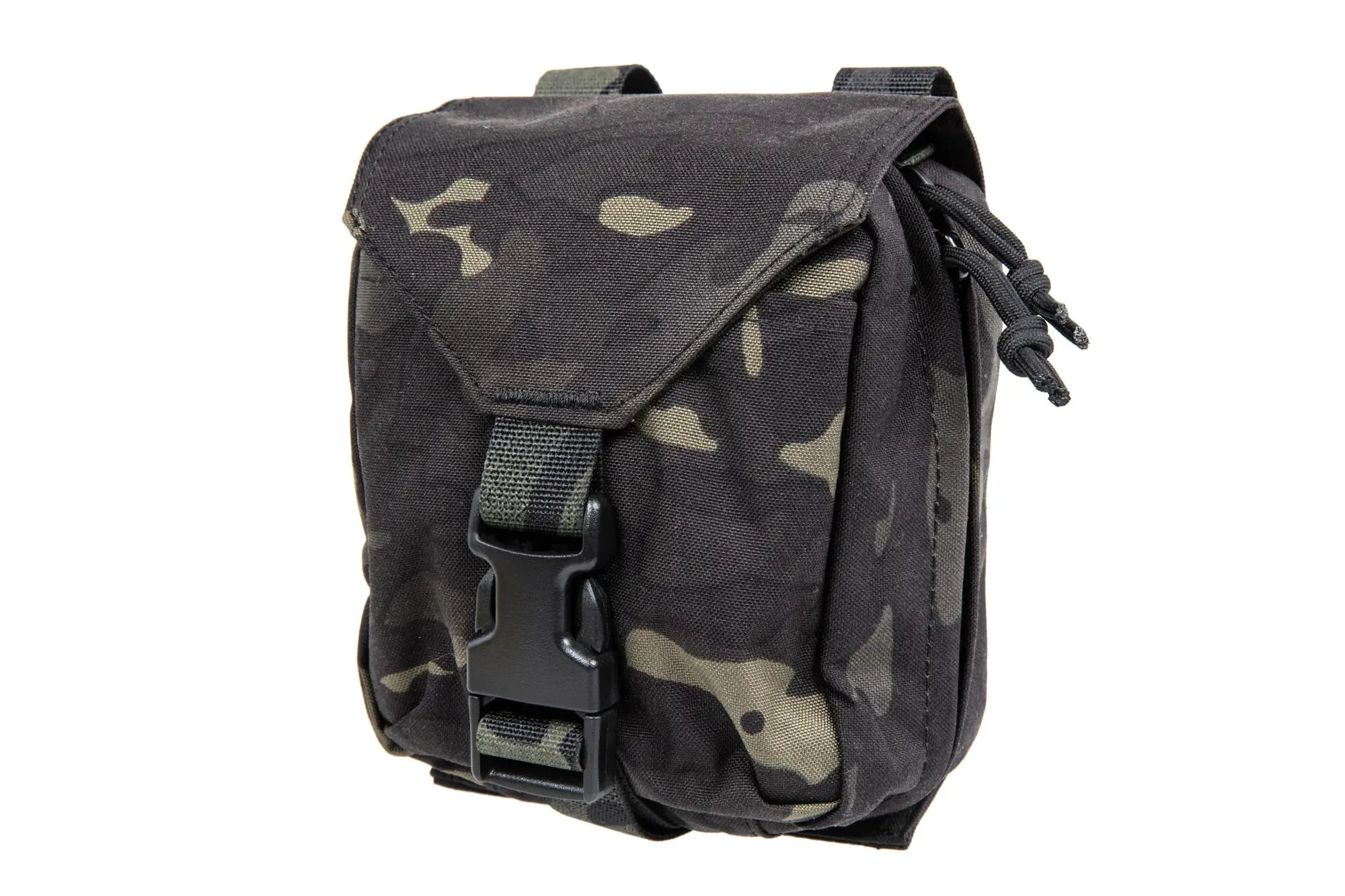 First aid kit with Molle panel Wosport Multicam Black