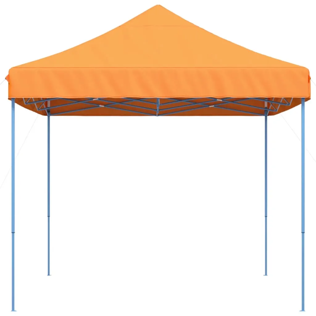 Foldable Party Tent Pop-Up Orange 410x279x315 cm