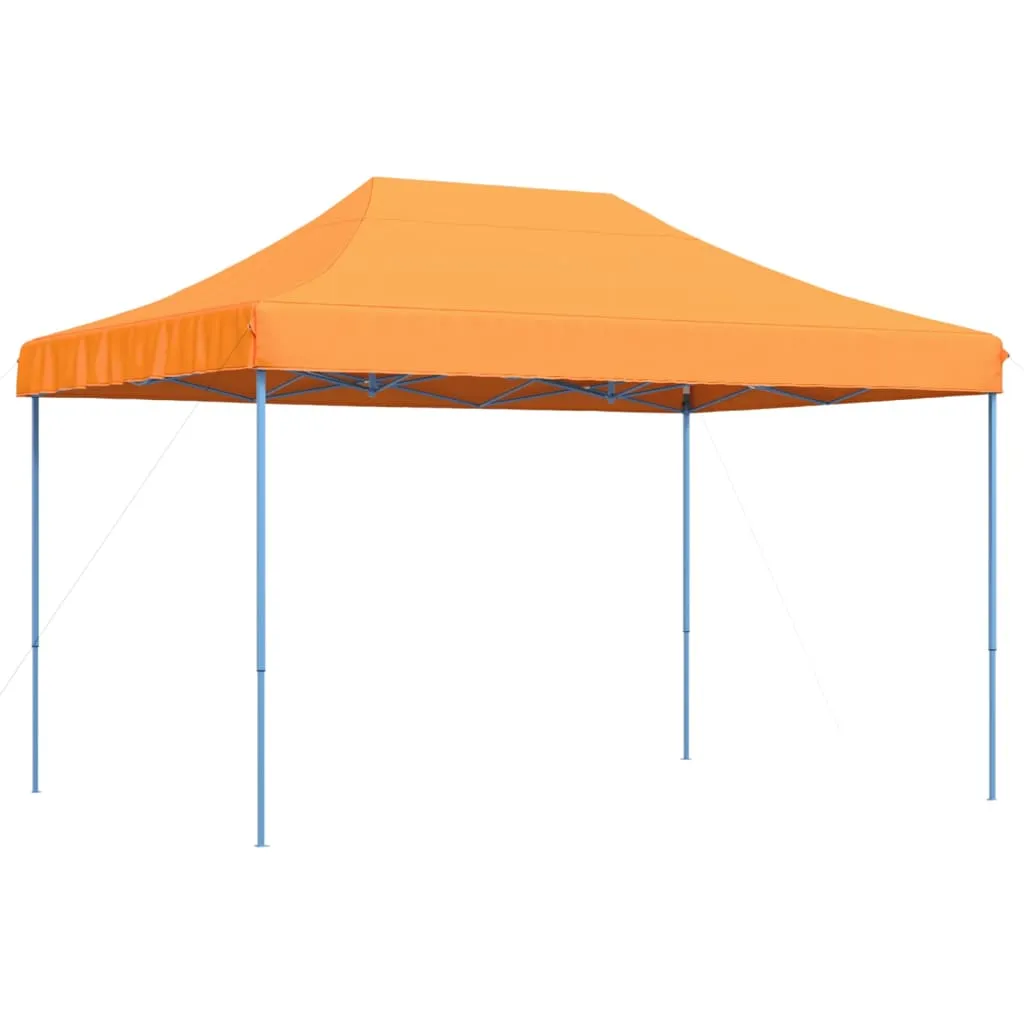 Foldable Party Tent Pop-Up Orange 410x279x315 cm