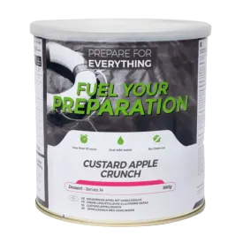 Fuel Your Preparation Custard Apple Crunch Freeze Dried Meal Tin