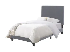 Grey Contemporary Twin/Single Bed