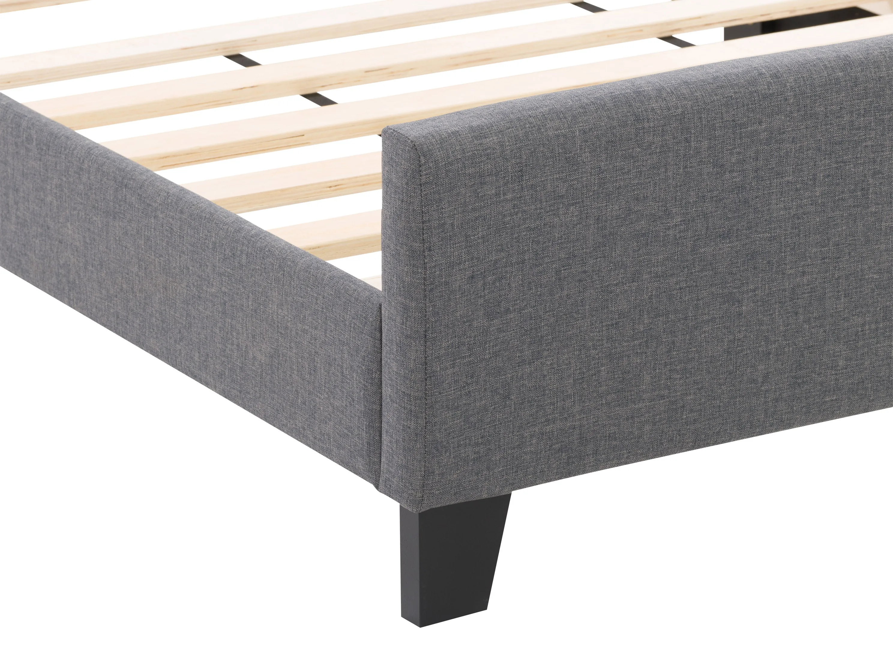 Grey Contemporary Twin/Single Bed