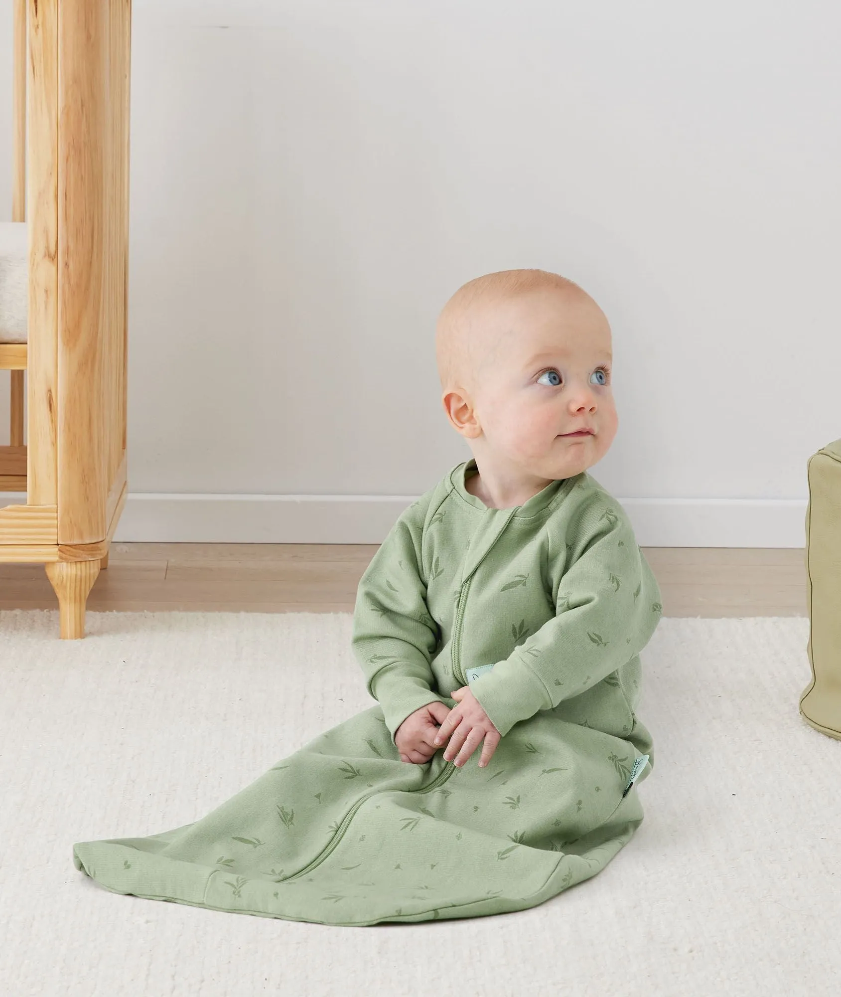 Jersey Sleep Sack 1.0 TOG Sleeved Willow