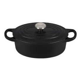 Le Creuset 1 qt Enameled Cast Iron Signature Oval Dutch Oven, Sand Interior