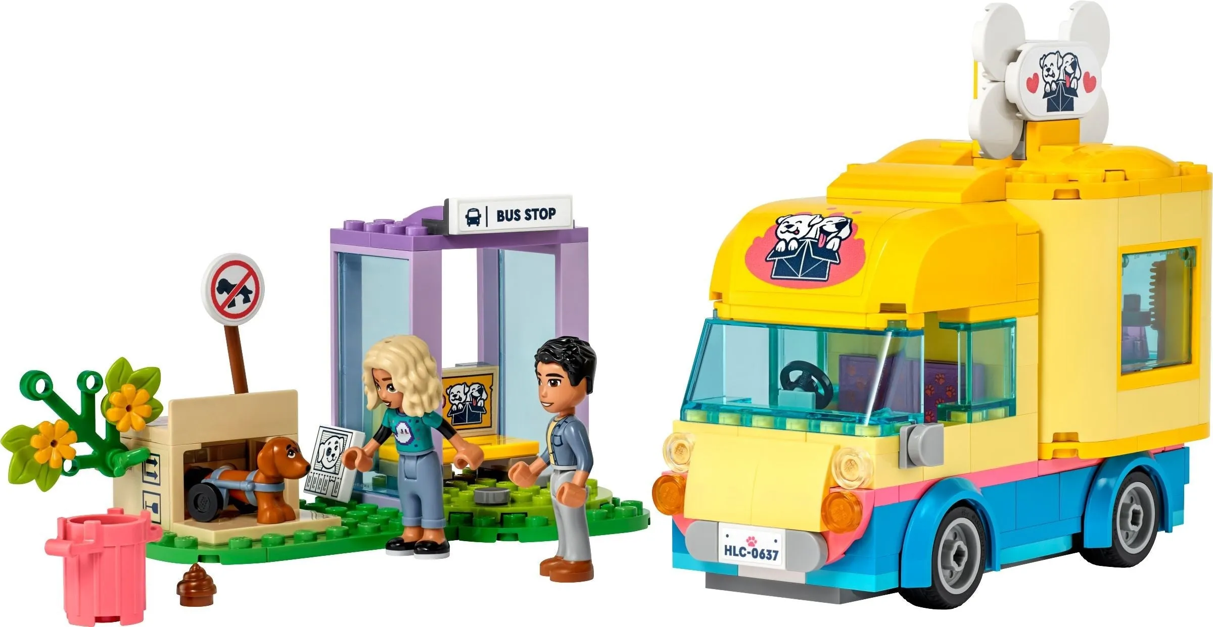 LEGO 41741: Friends: Dog Rescue Van