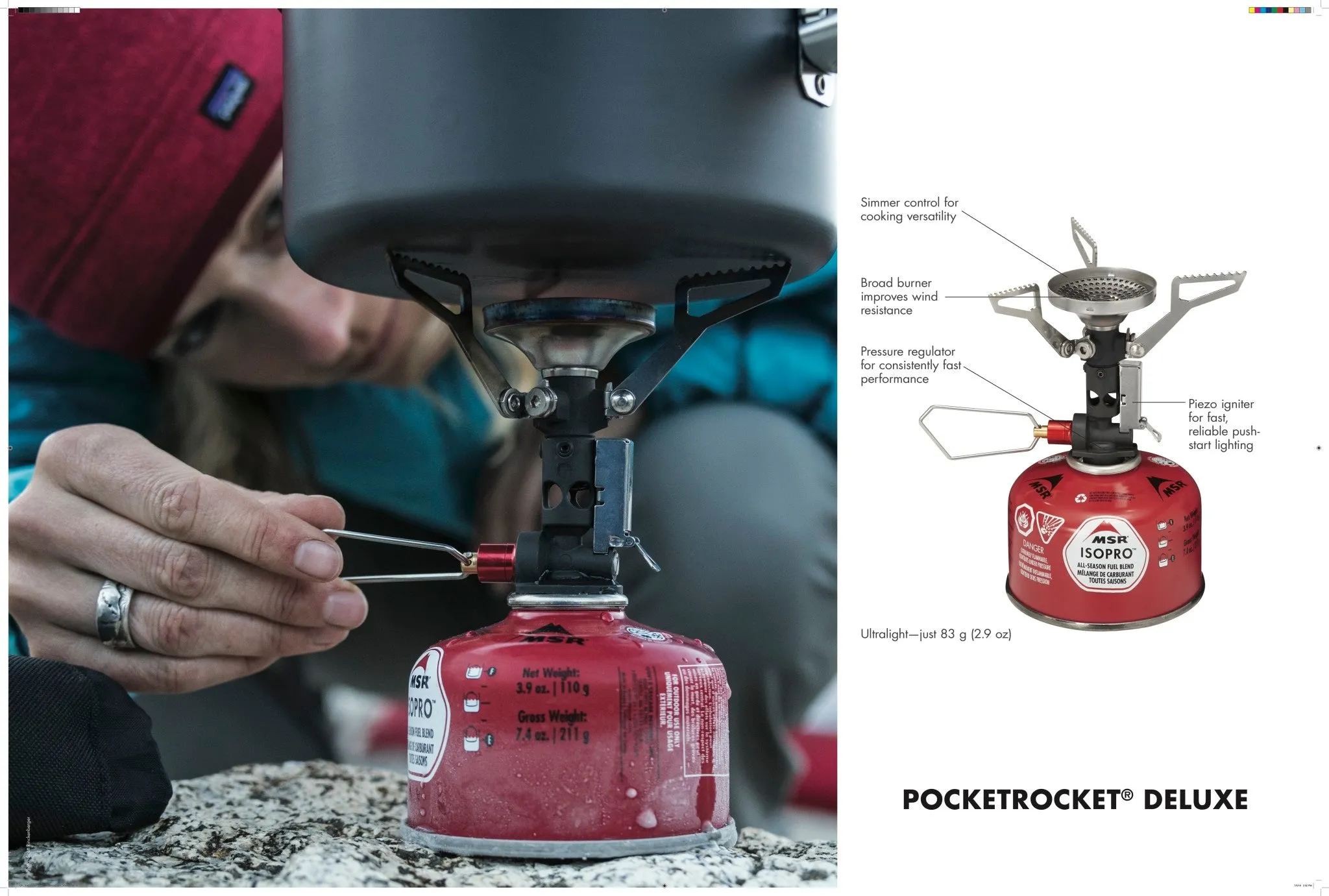 MSR PocketRocket Deluxe Stove