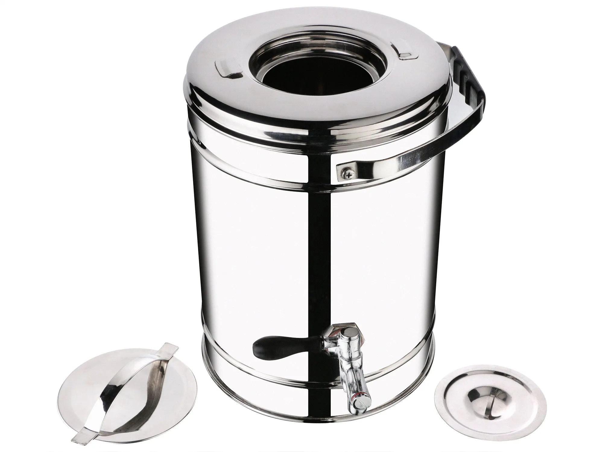 NanoNine T-Urn 2.5 L Double Wall Insulated Stainless Steel Tea Pot.