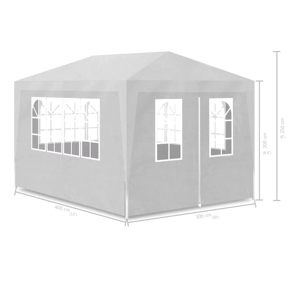 Party Tent 3x4 m White