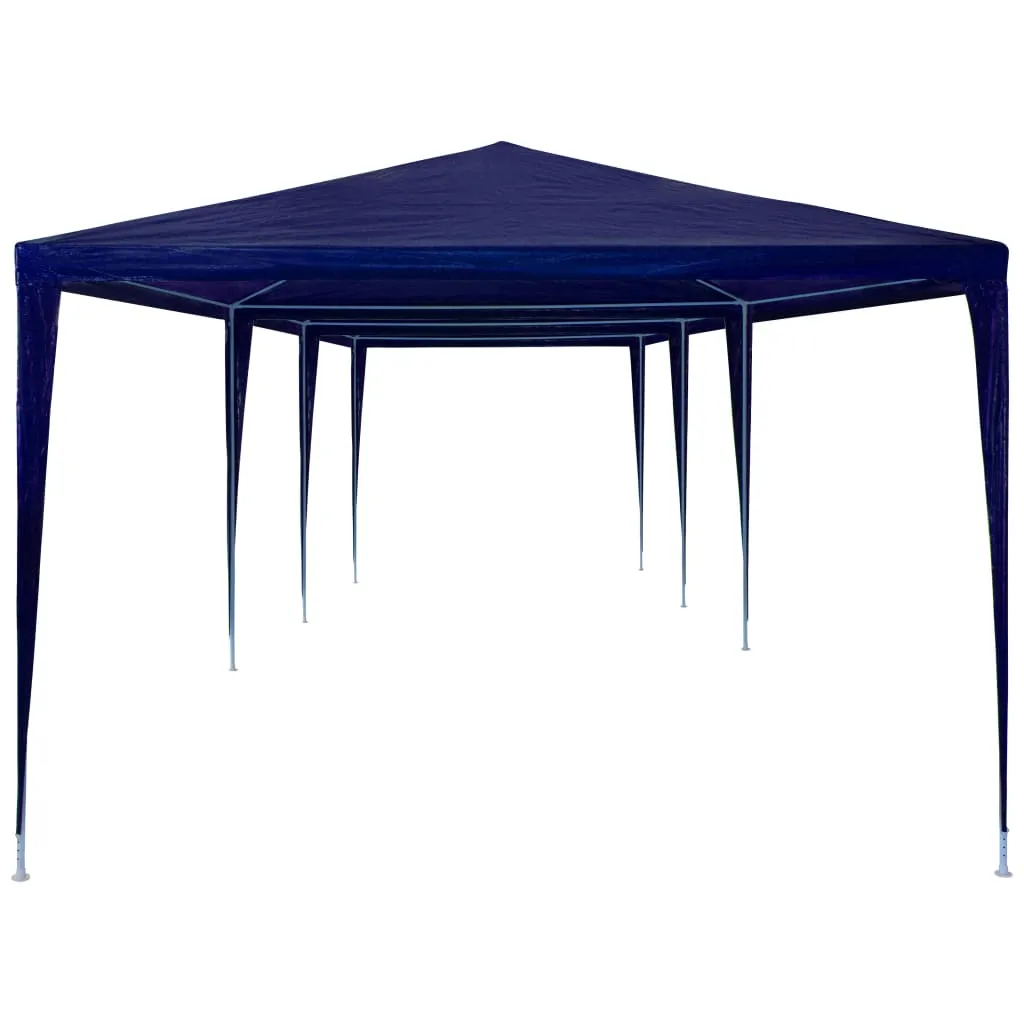 Party Tent 3x9 m PE Blue