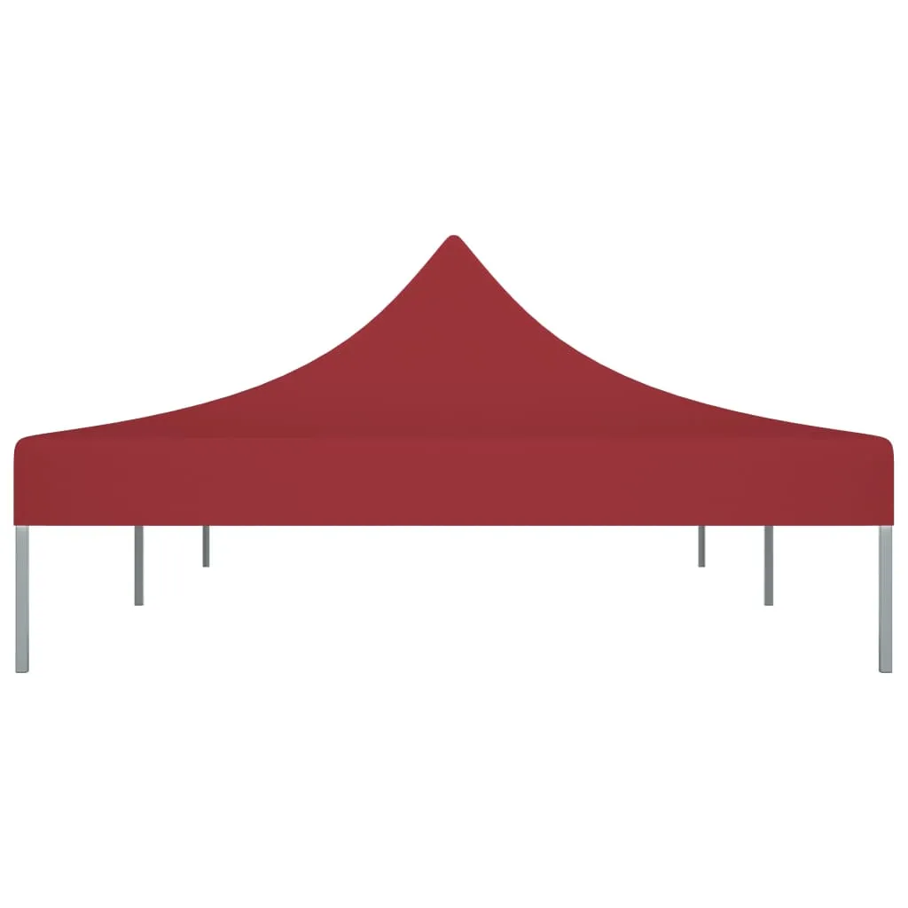 Party Tent Roof 6x3 m Burgundy 270 g/m²