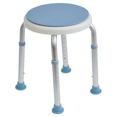 Shower Stool with Rotating Seat