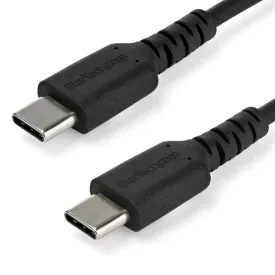 Startech.Com 2M Usb C Charging Cable - Durable Fast Charge & Sync Usb 3.1 Type C To C Charger Cord - Tpe Jacket Aramid F