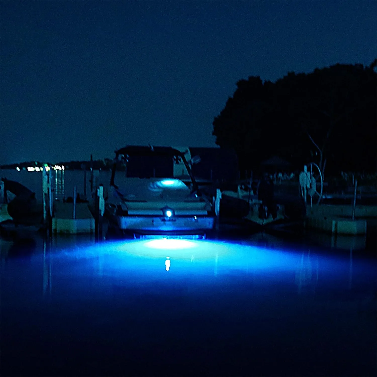 Underwater 1/2 Inch Standard Boat Drain Plug LED Light