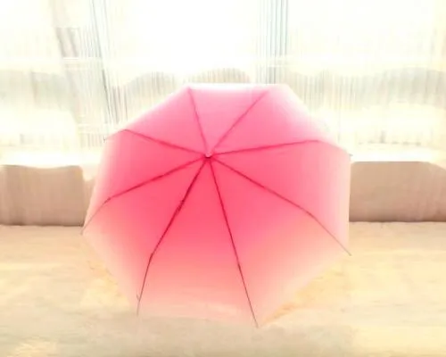 UV40  Gradient Color Folding Umbrella