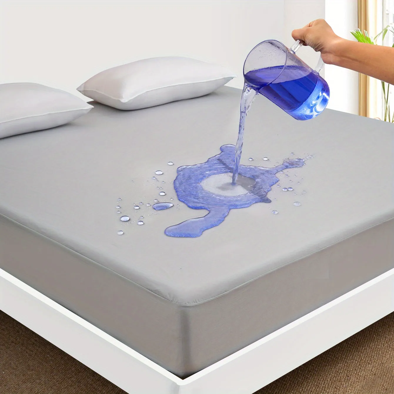 Waterproof Queen Mattress Protector Ultimate College Dorm Essential